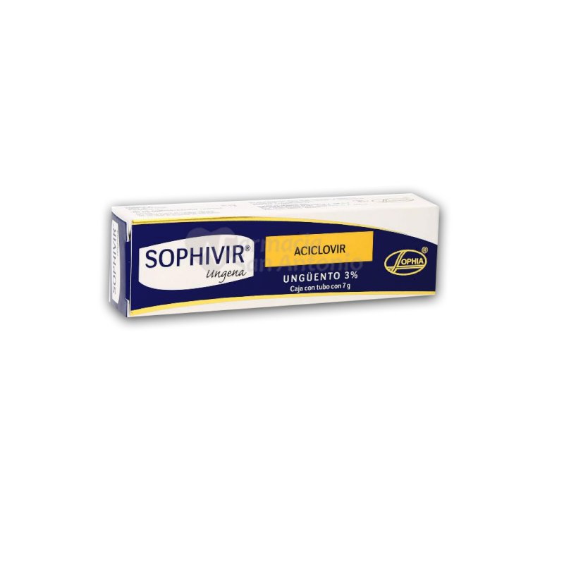 SOPHIVIR UNGENA 3% 7 GRS