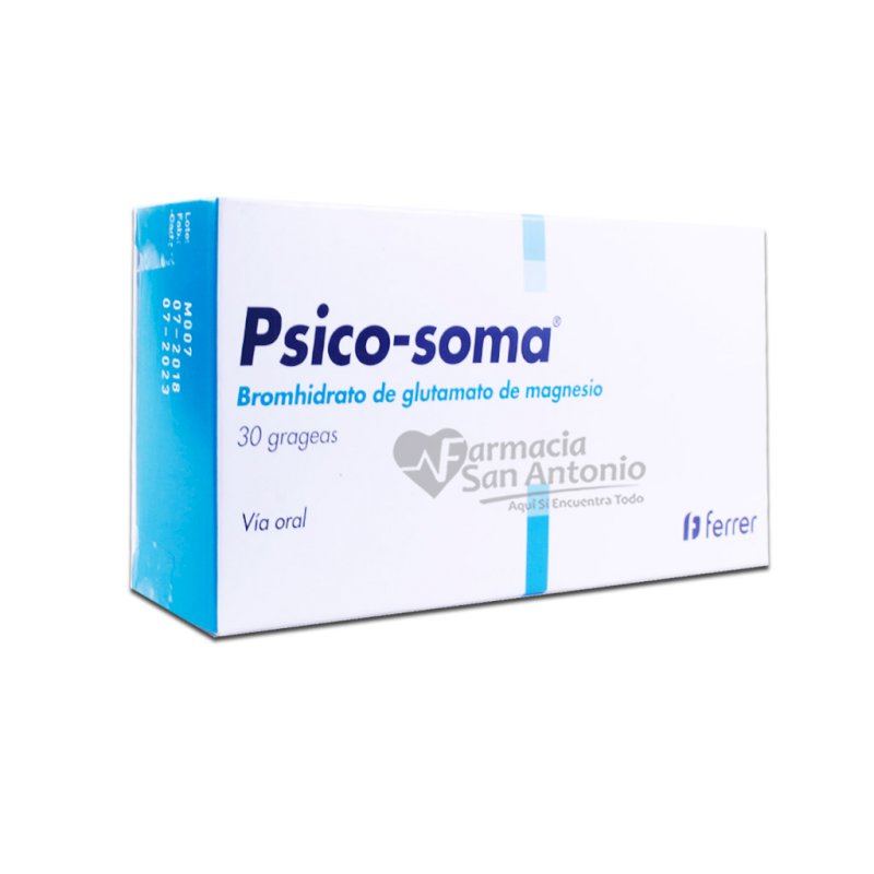 PSICO-SOMA  X 30 TABLETAS