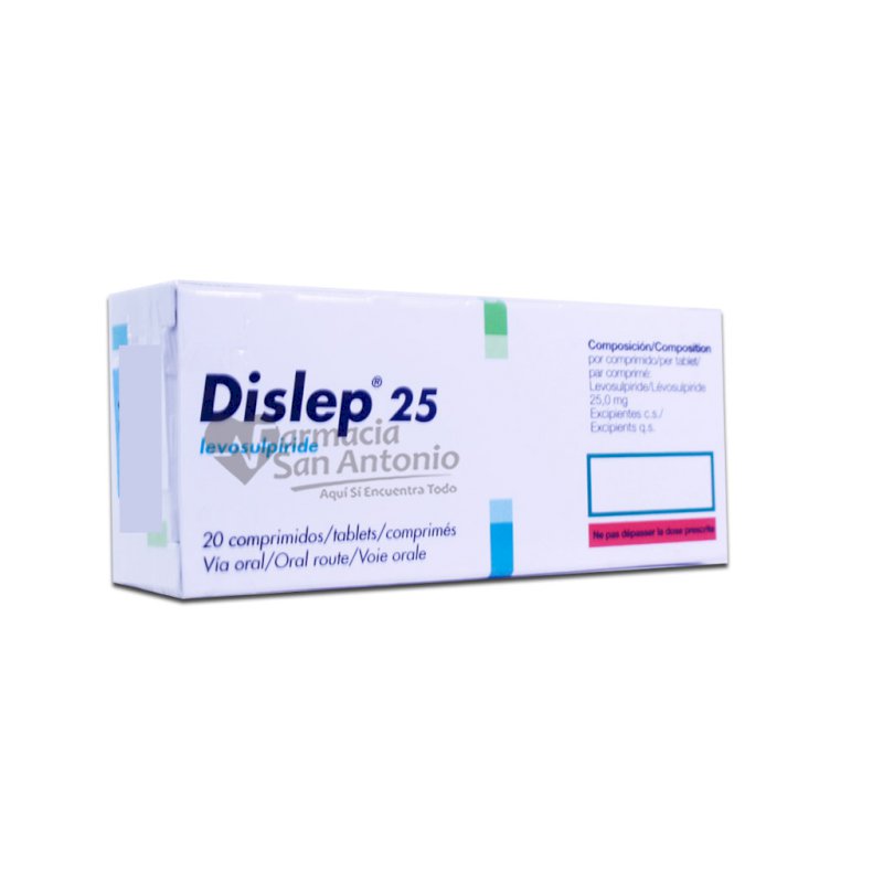 DISLEP 25MG X 20 TAB