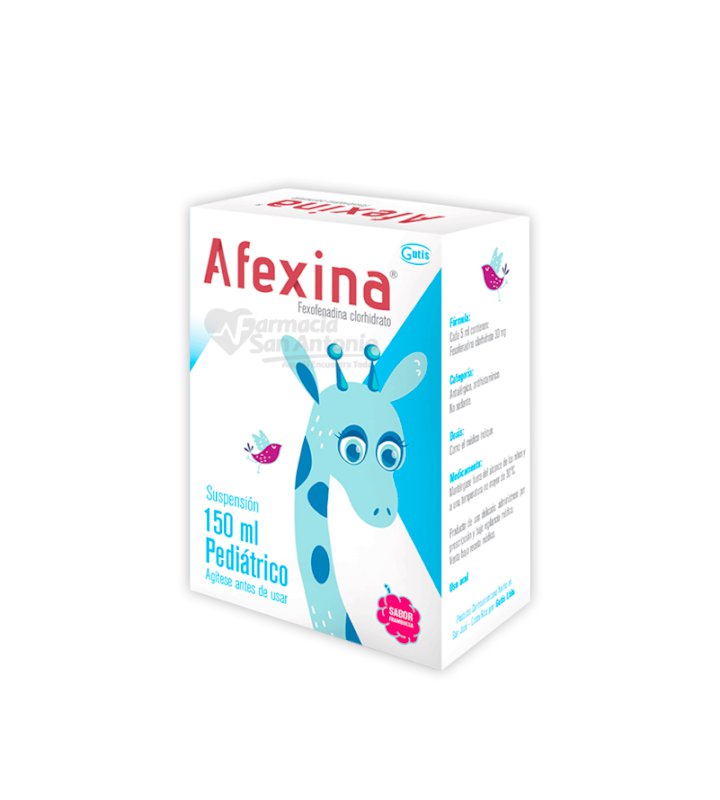 AFEXINA PEDIATRICO 30MG SUSP ORAL X 150ML