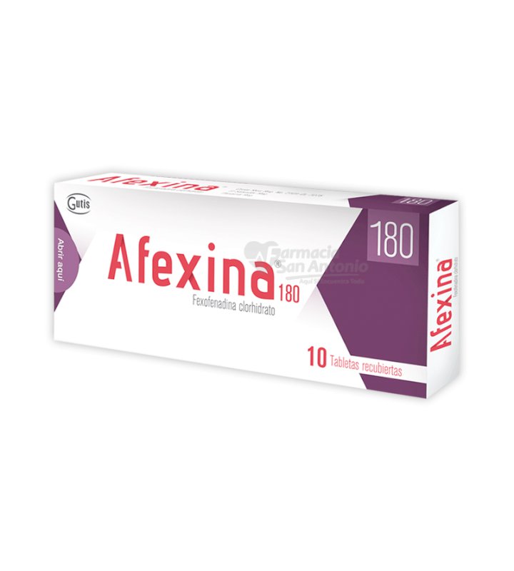 AFEXINA 180MG X 10 TABS