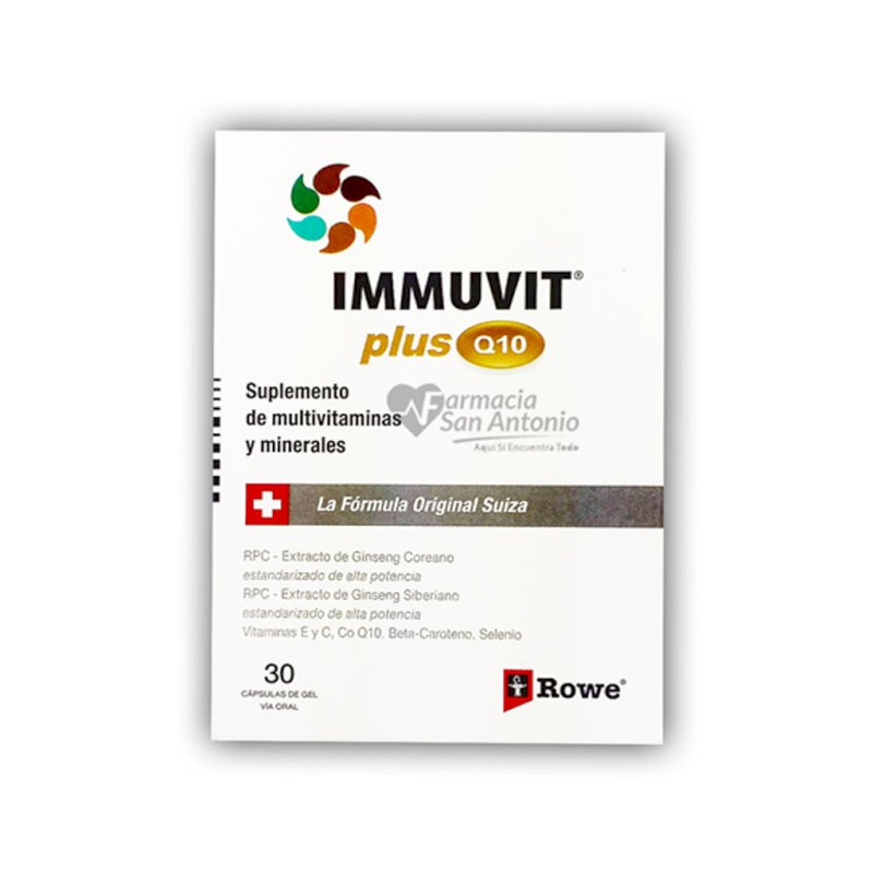 IMMUVIT PLUS Q10 X 30 CAP $
