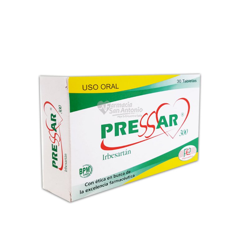 PRESSAR 300MG X 30 TAB