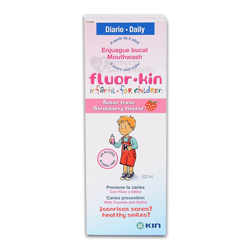 FLUOR KIN INFANTIL COLUT 500ML