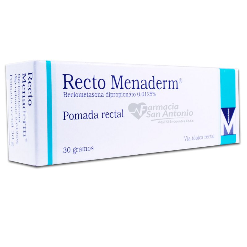 RECTO MENADERM POMADA 30G