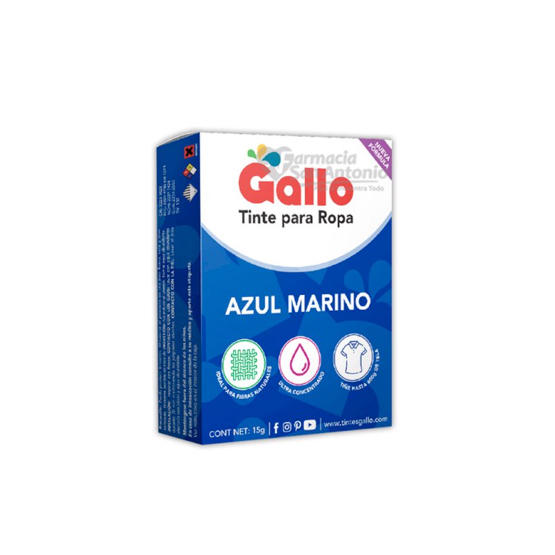 TINTE GALLO AZUL MARINO