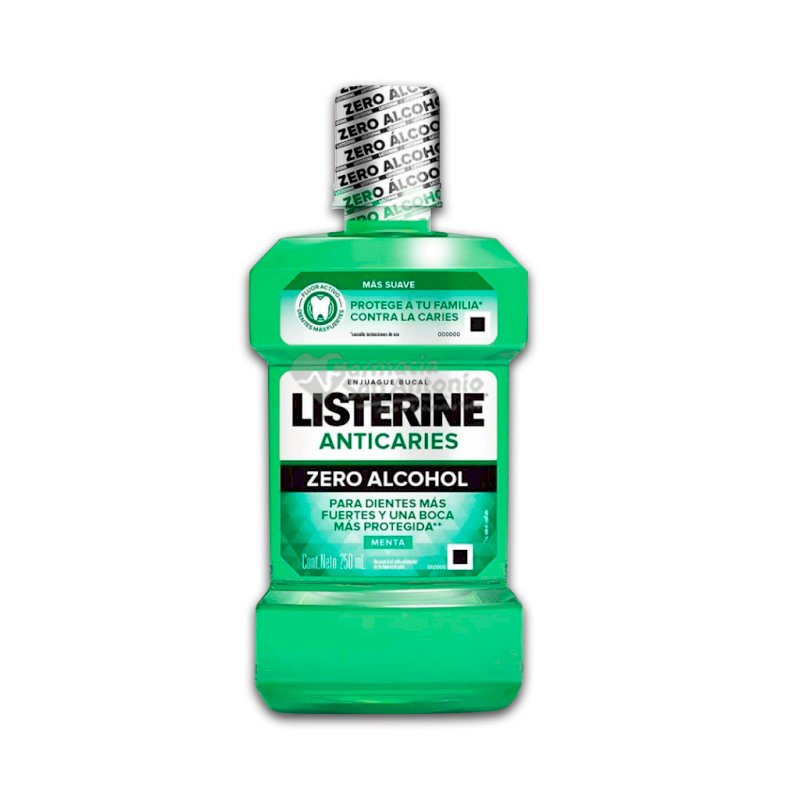 LISTERINE ANTICARIES FRESHMINT 250 ML