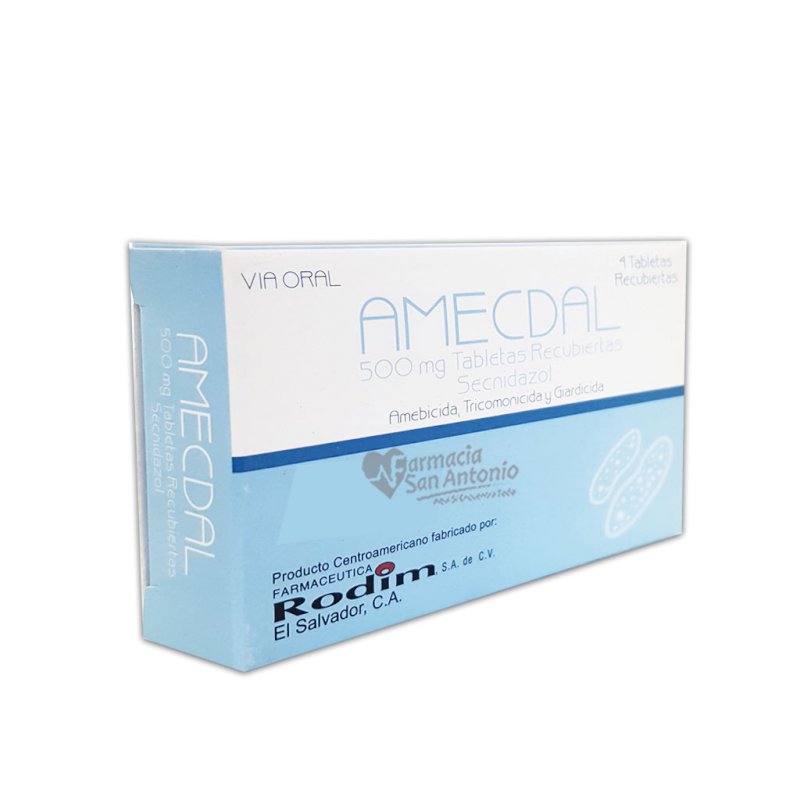 AMECDAL 500MG X 4 COMP