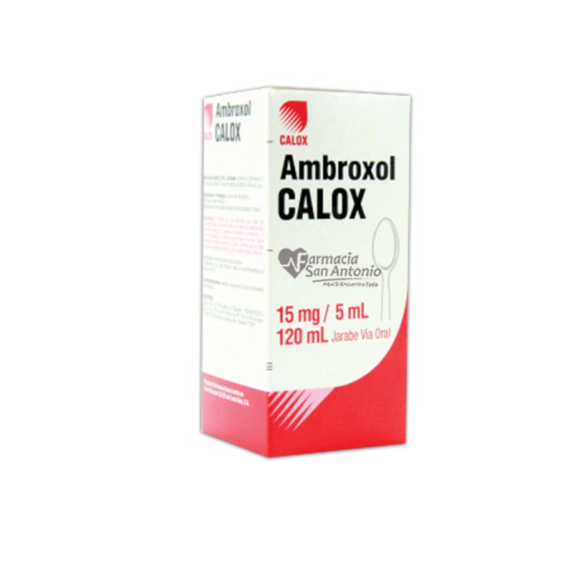 AMBROXOL CALOX 15MG/5ML JBE 120ML