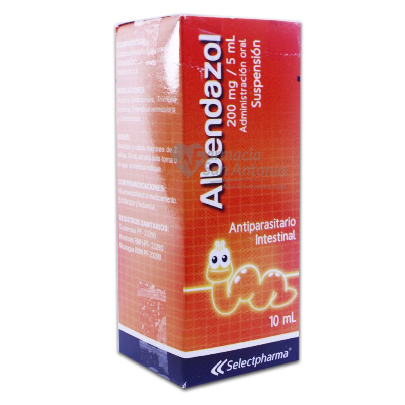 ALBENDAZOL 200MG/5ML 10ML