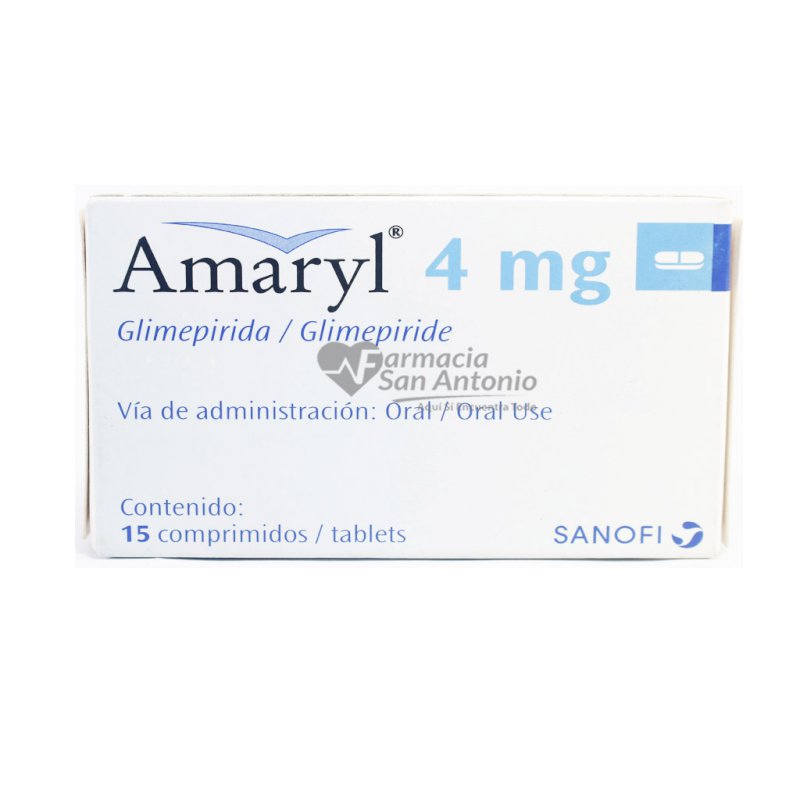 AMARYL 4GR X 20 TABLETAS