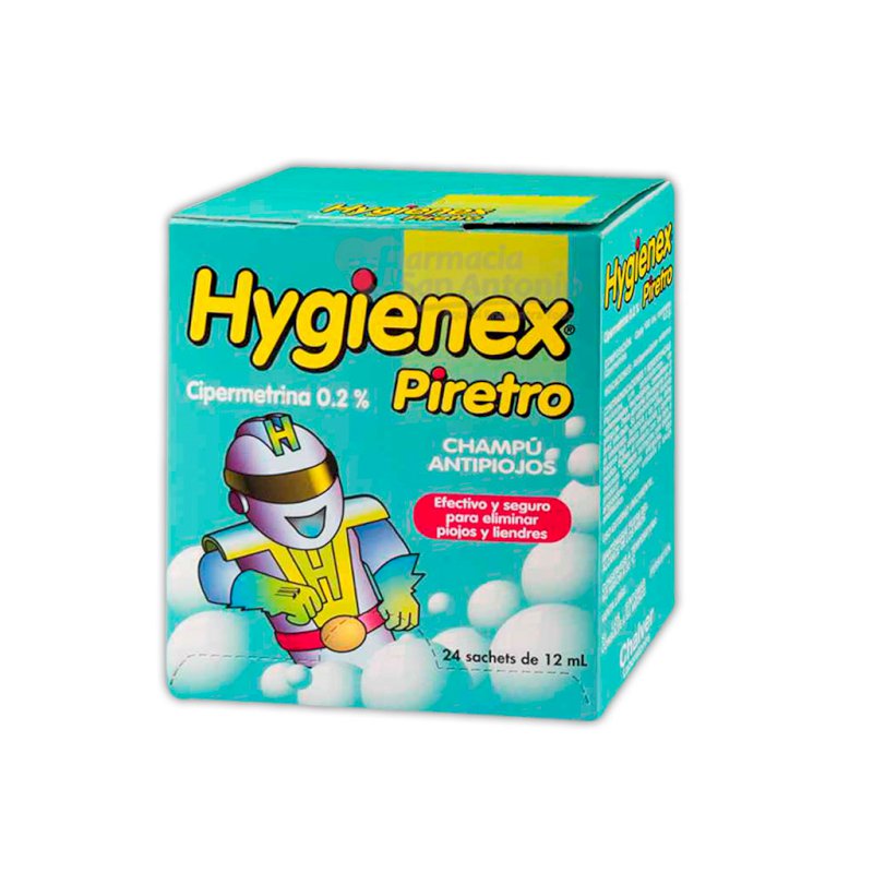 HIGIENEX SHAMPOO 12ML X 24 SOBRE