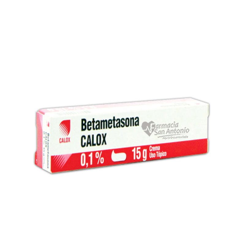 BETAMETASONA CALOX CREMA 0.1% X 15G
