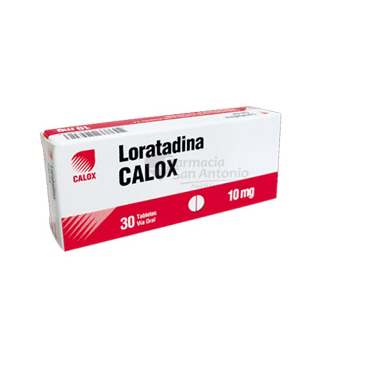 LORATADINA CALOX 10MG X 30 TAB