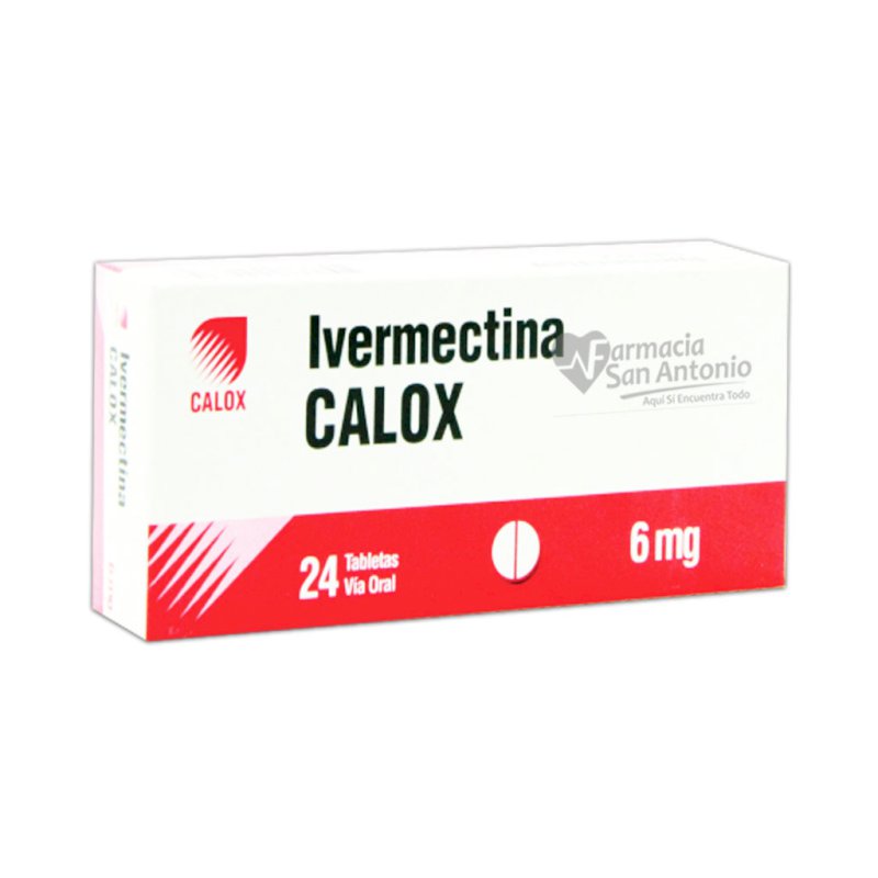 IVERMECTINA CALOX 6MG X 24+24 TABS
