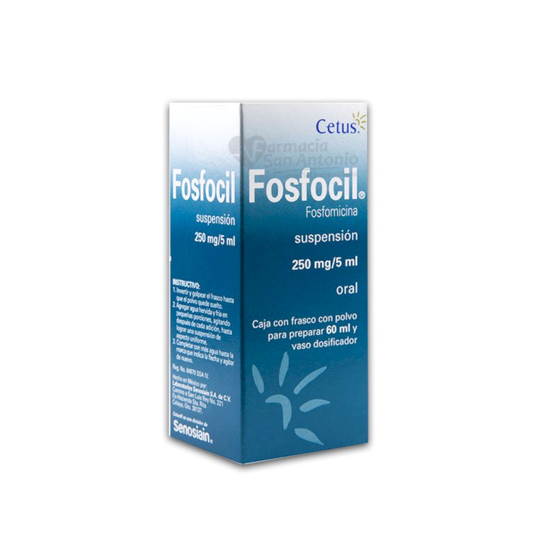 FOSFOCIL SUSP 250MG X 60ML