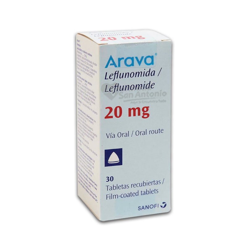 UNIDAD ARAVA 20MG COMP