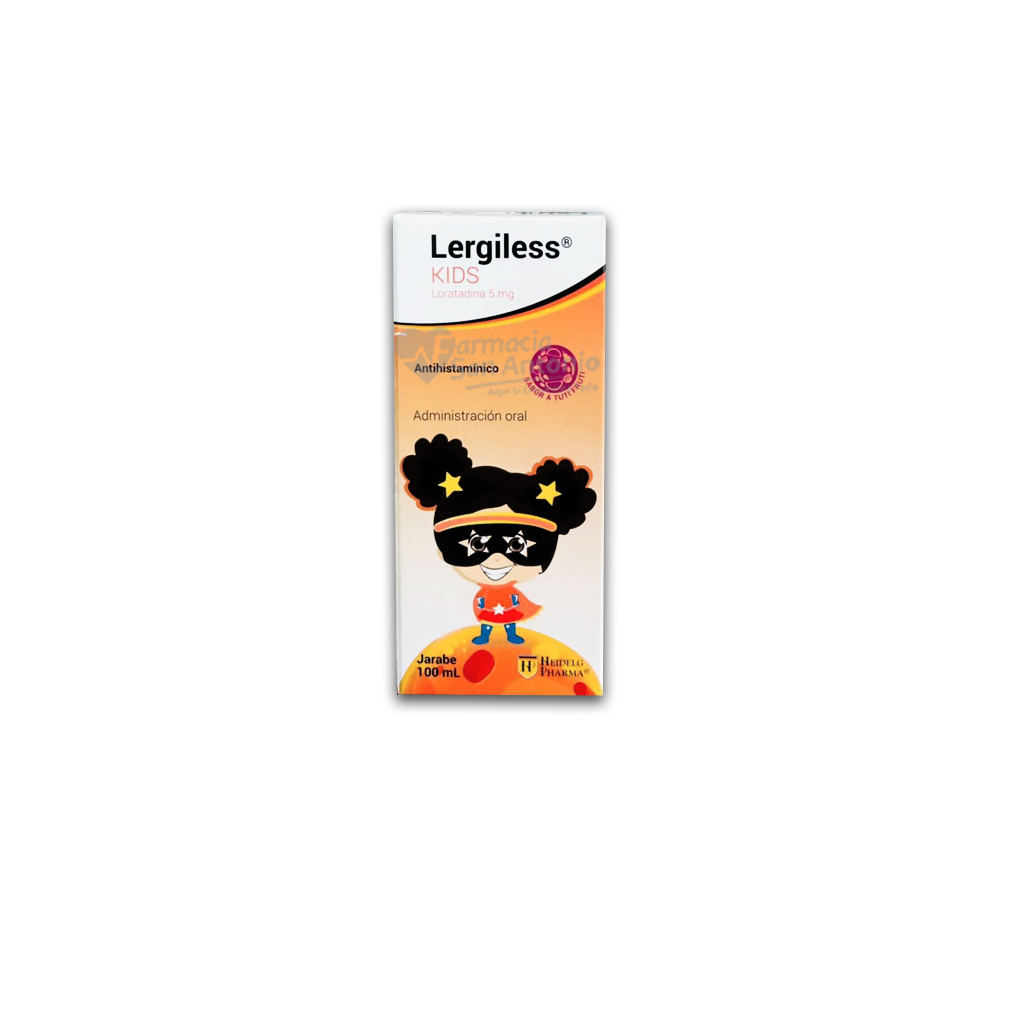LERGILESS KIDS (LORATADINA 5MG) X 100ML