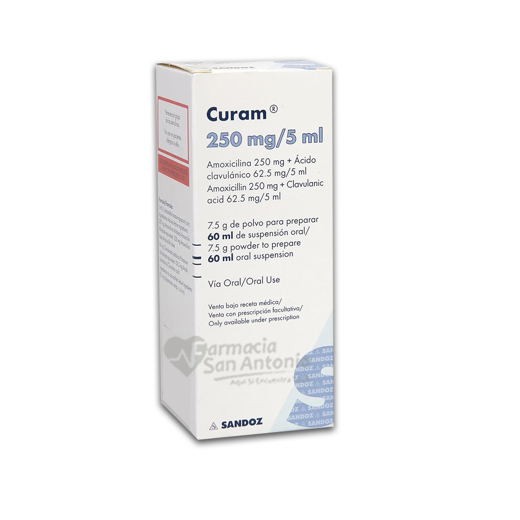 CURAM SUSP 250MG X 60ML