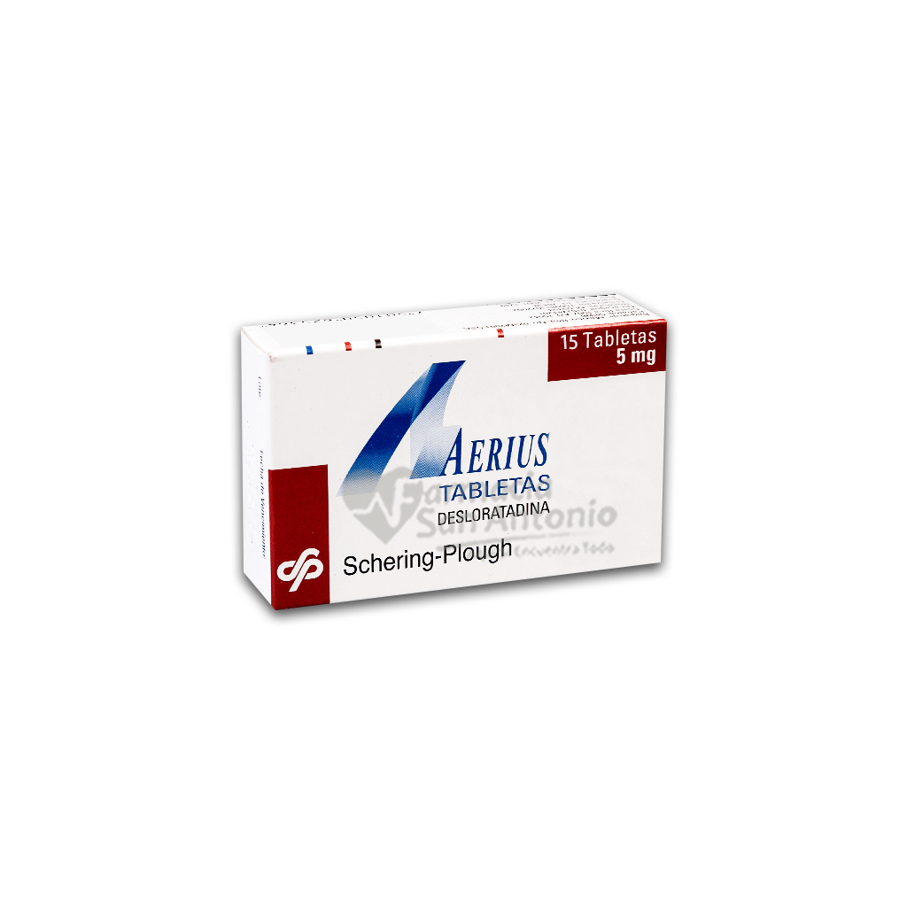 AERIUS 5MG X 15 TABS