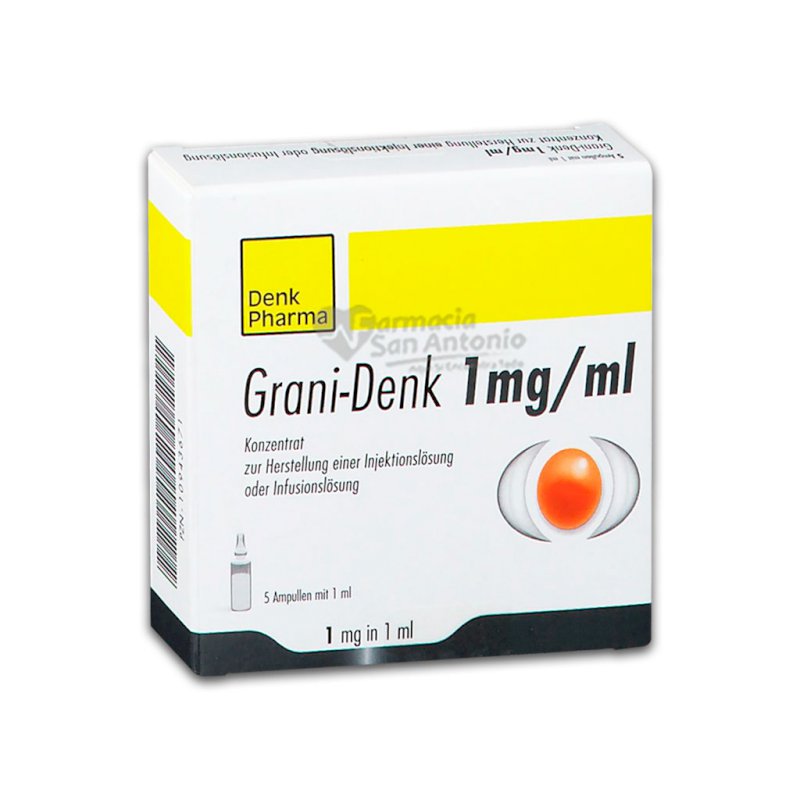 GRANI-DENK 1MG/ML X 5 AMP 1ML