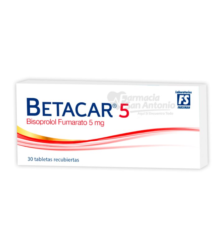 BETACAR 5MG X 30 TABS