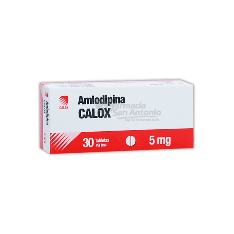 AMLODIPINO CALOX 5MG X 30 TAB