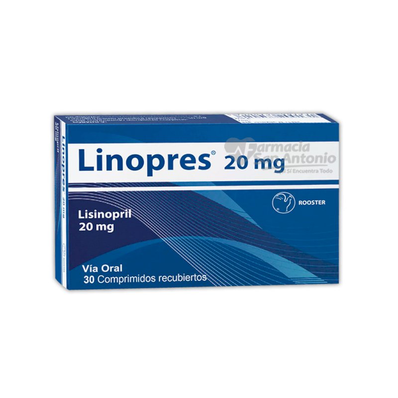 LINOPRESS 20MG X 30 TABS