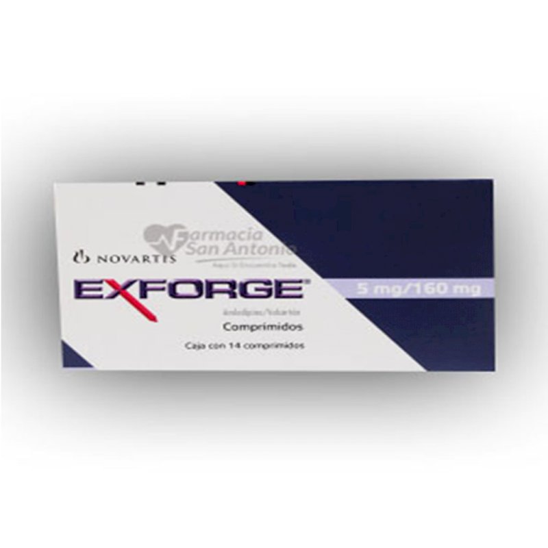 EXFORGE HCT 5/160/25MG X 14 COMP