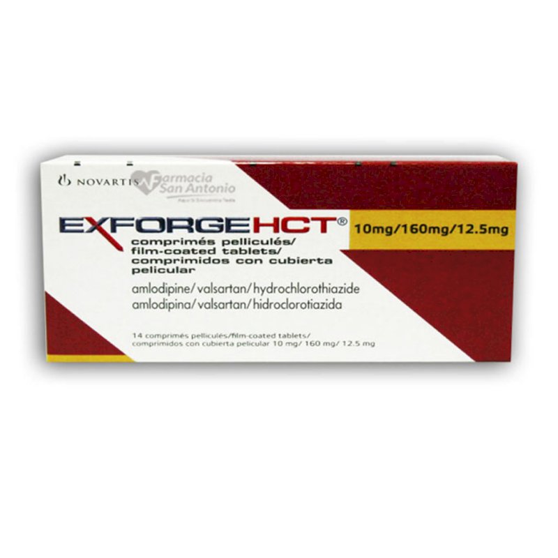 EXFORGE HCT 10/160/12.5MG X 14 COMP
