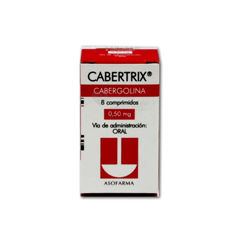 CABERTRIX 0.50MG X 8 COMP