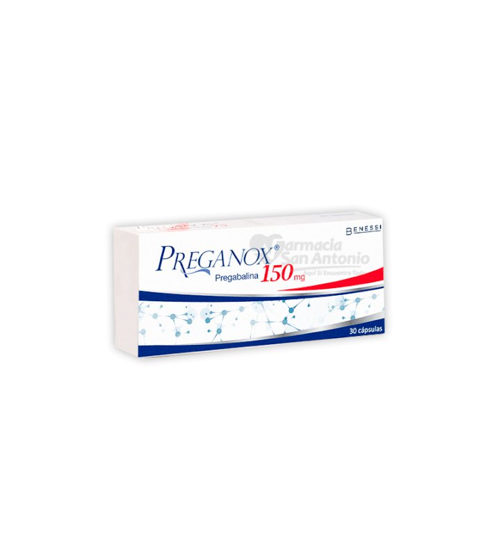 PREGANOX 150MG X 30 CAP