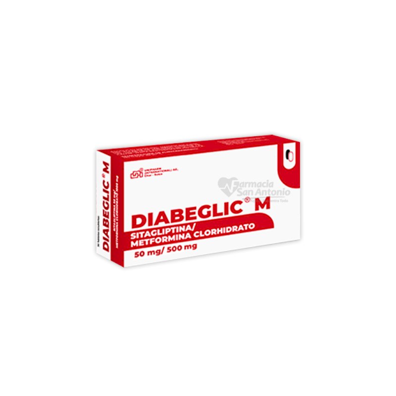 DIABEGLIC M 50MG/500MG X 60 TABS