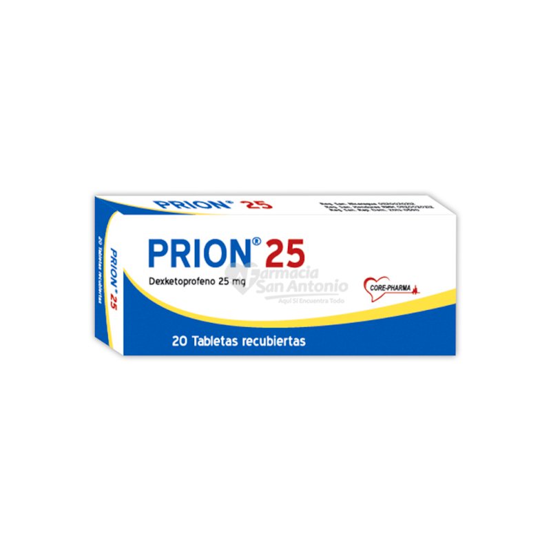 PRION 25MG X 20 TABS