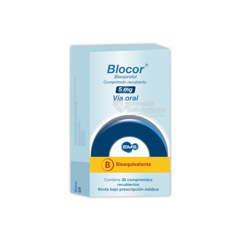 BLOCOR 5MG X 30 COMP