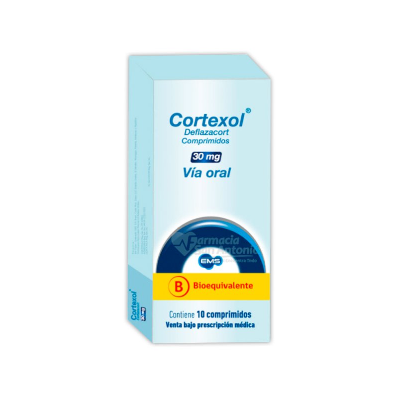 CORTEXOL 30MG X 10 COMP