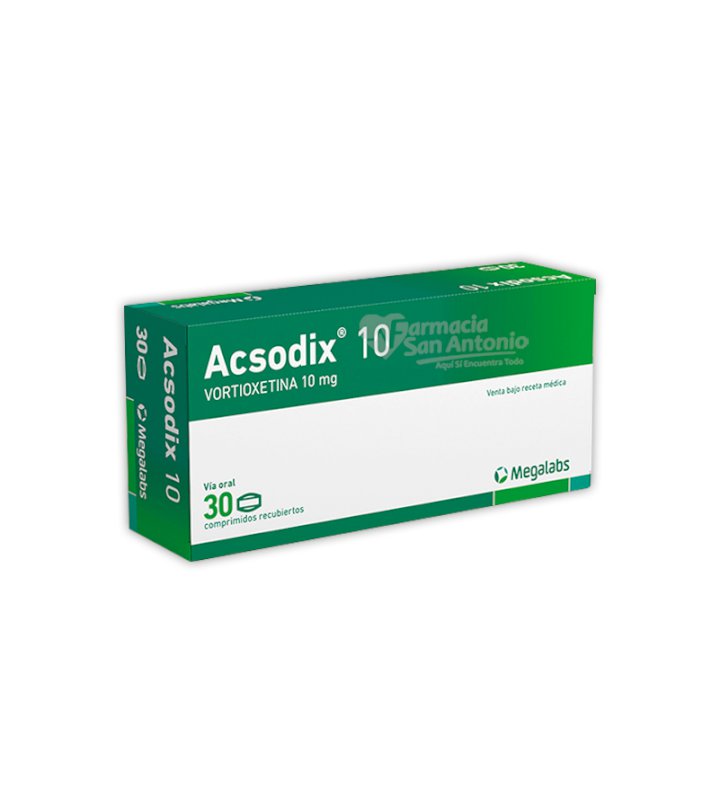 ACSODIX 10MG X 30 COMP