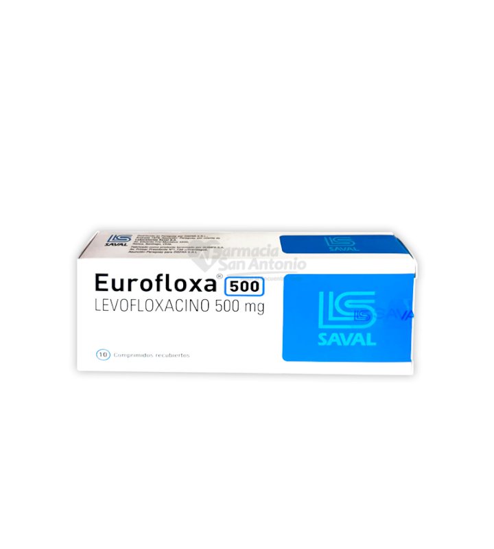EUROFLOXA 500MG X 10 COMP
