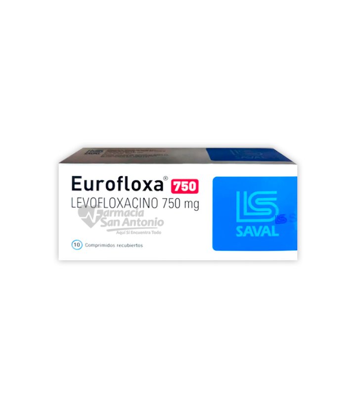 EUROFLOXA 750MG X 10 COMP