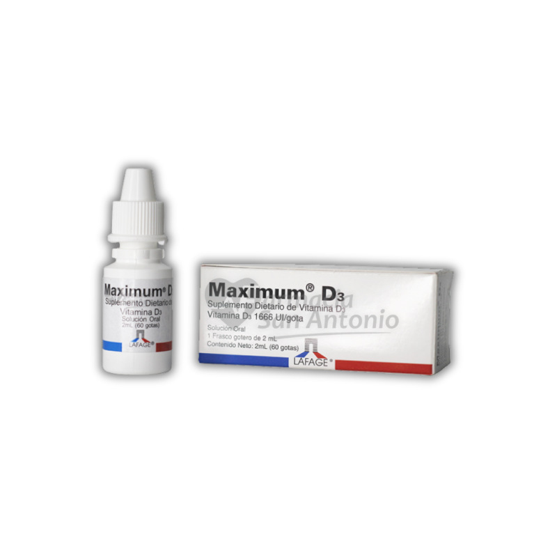 MAXIMUM D3 VIT SOL ORAL GOTAS 2ML