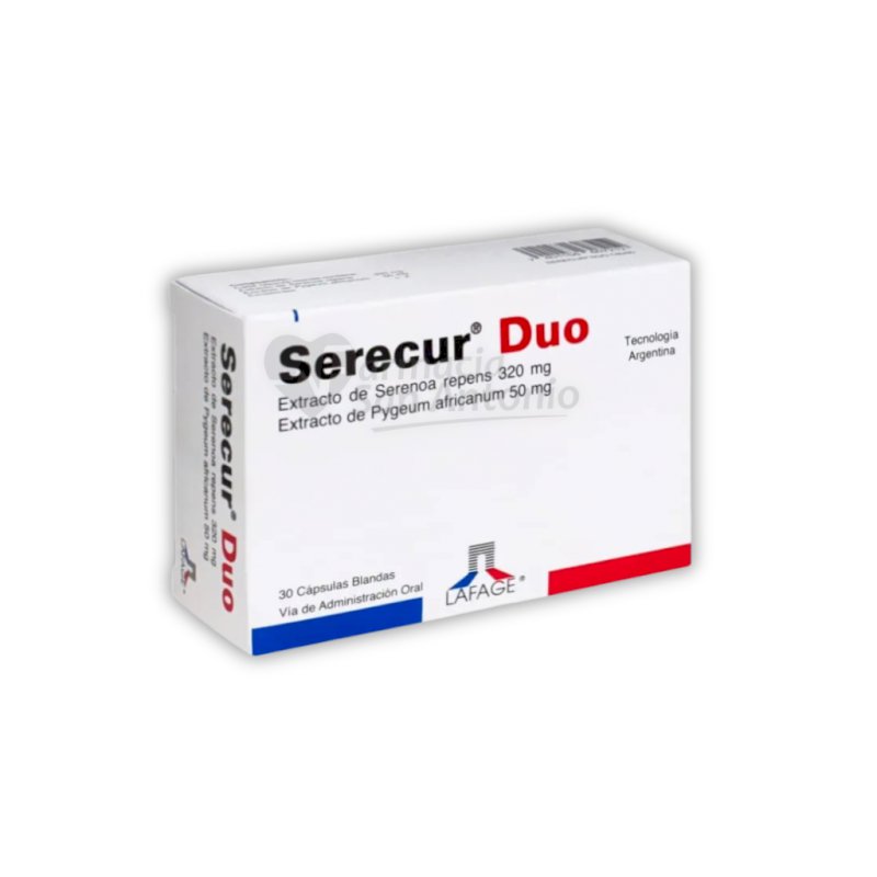 SERECUR DUO 320MG /50MG X 30 CAPS