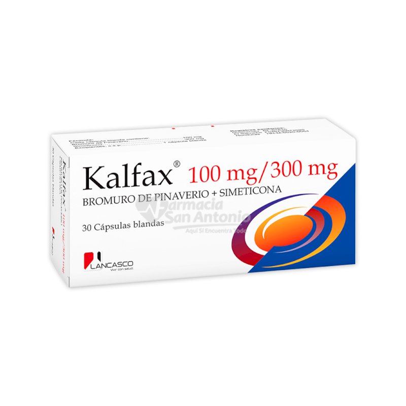 KALFAX 100MG/300MG X 30 CAPS