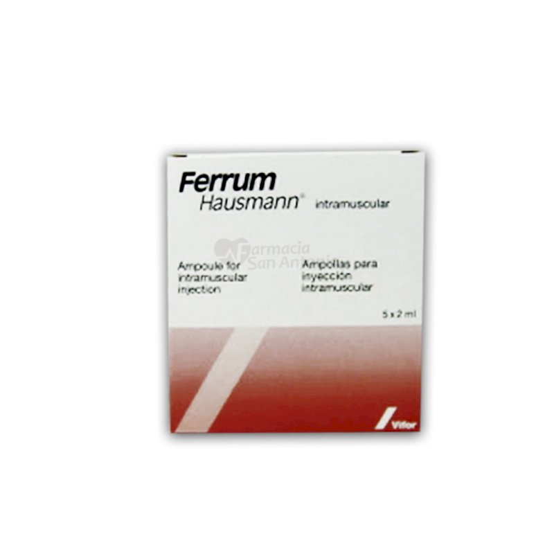 FERRUM HAUSMANN X 5 AMP 2 ML
