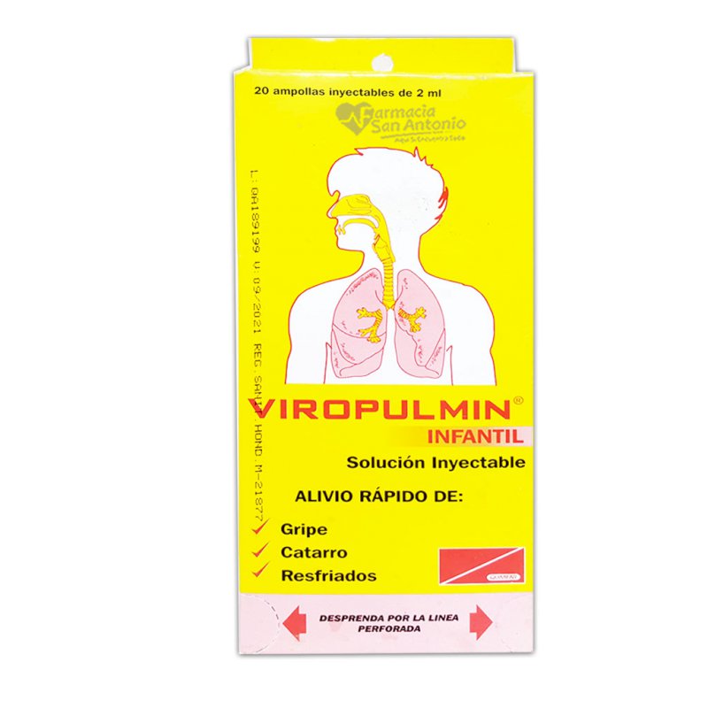 VIROPULMIN INFANTIL X 20 AMP