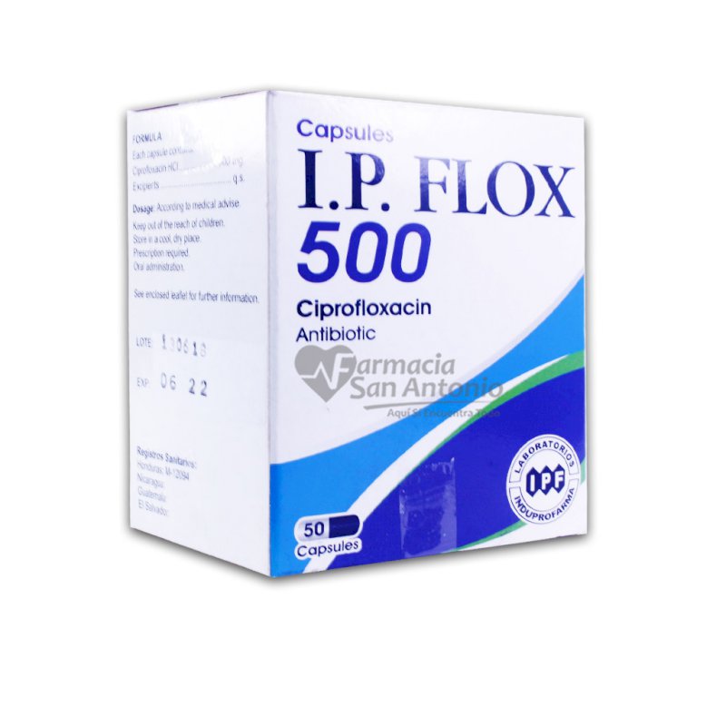 IP-FLOX 500 BLIST X 50 CAP