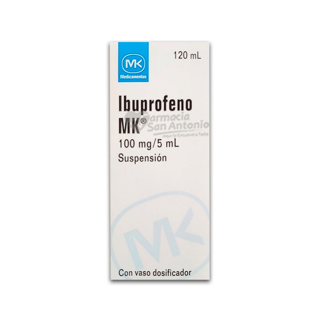 IBUPROFENO MK JBE 120 ML & Farmacia San Antonio